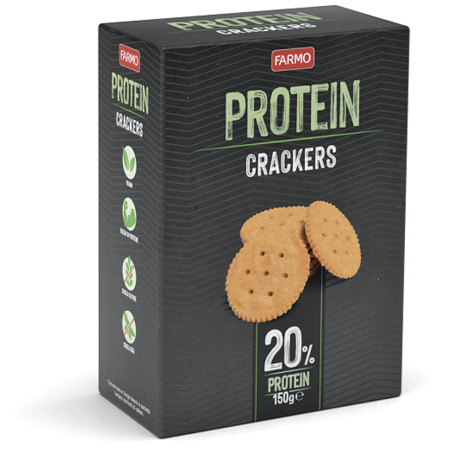 FARMO PROTEIN CRACKERS 20% 150 G