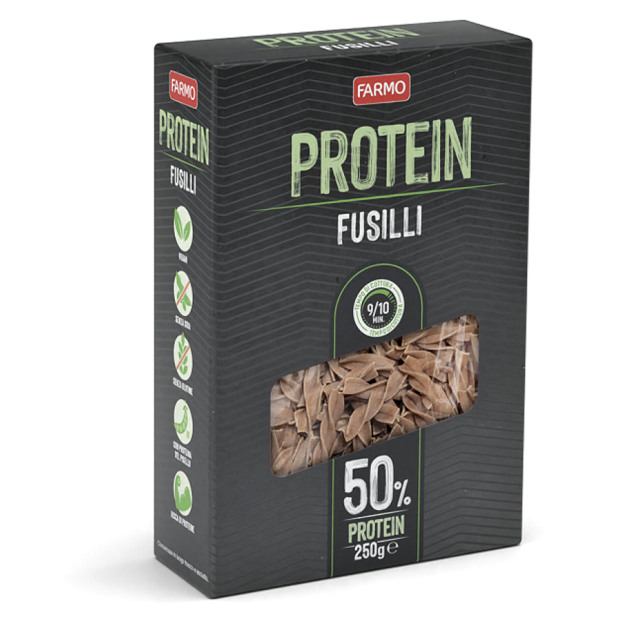 FARMO PROTEIN FUSILLI 50% 250 G