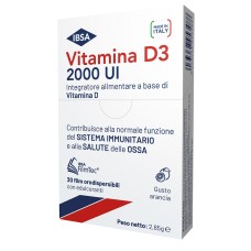 VITAMINA D3 IBSA 2000 UI 30 FILM ORODISPERSIBILI