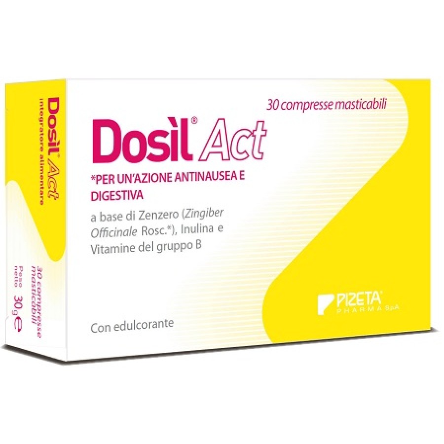 DOSIL ACT 30 COMPRESSE MASTICABILI