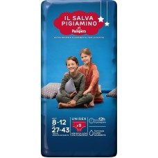 PANNOLINO PAMPERS BABYCARE SALVAPIGIAMINO L/XL 9 PEZZI