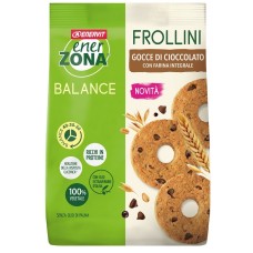 ENERZONA FROLLINI INTEGRALE GOCCE CIOCCOLATO 250 G