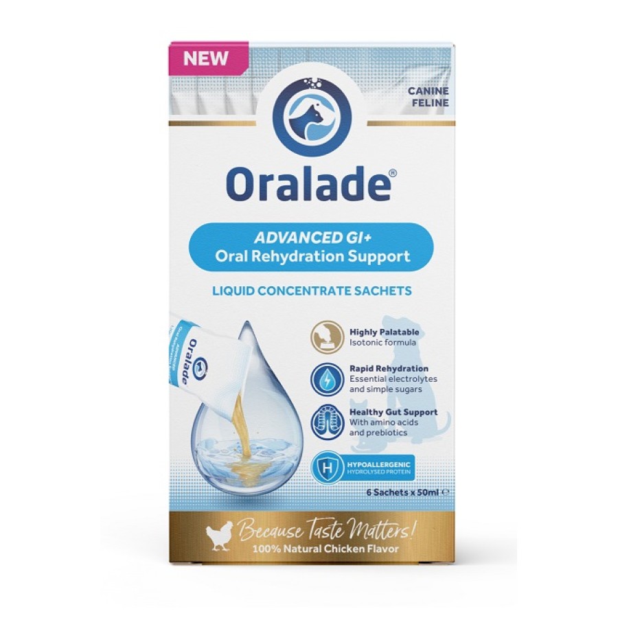 ORALADE SUPPORTO AVANZATO GI+ CONCENTRATO 6 BUSTE DA 50 ML