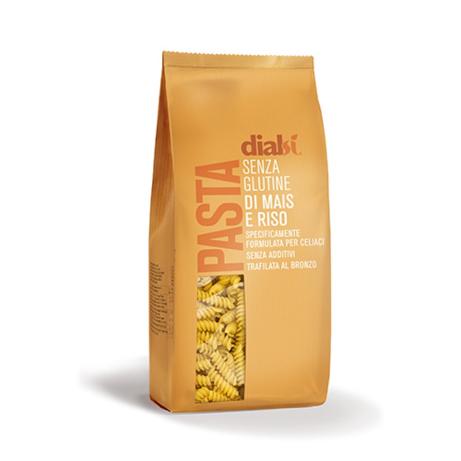 DIALSI' PASTA SENZA GLUTINE DI MAIS E RISO FUSILLI 33 800 G
