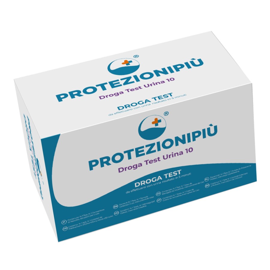 DROGA TEST MULTIDROGA 10 AMP/BAR/BZO/COC/MET/MTD/OPI/PCP/TCA/THC