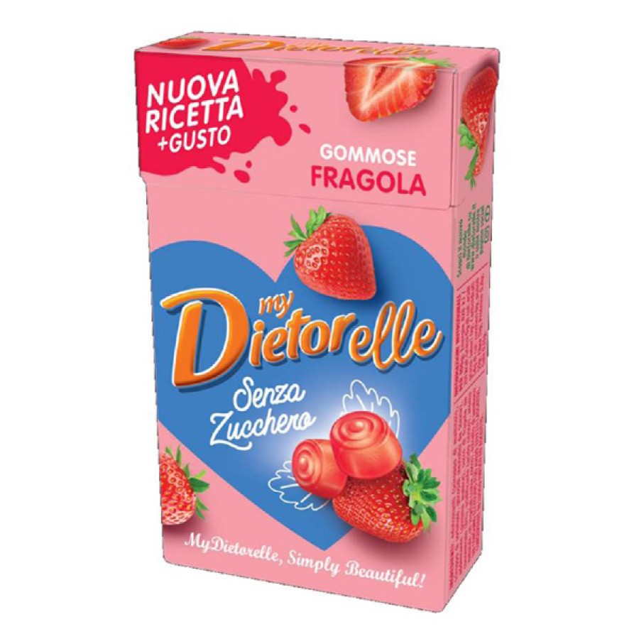 DIETORELLE GOMMOSE FRAGOLA 27 G