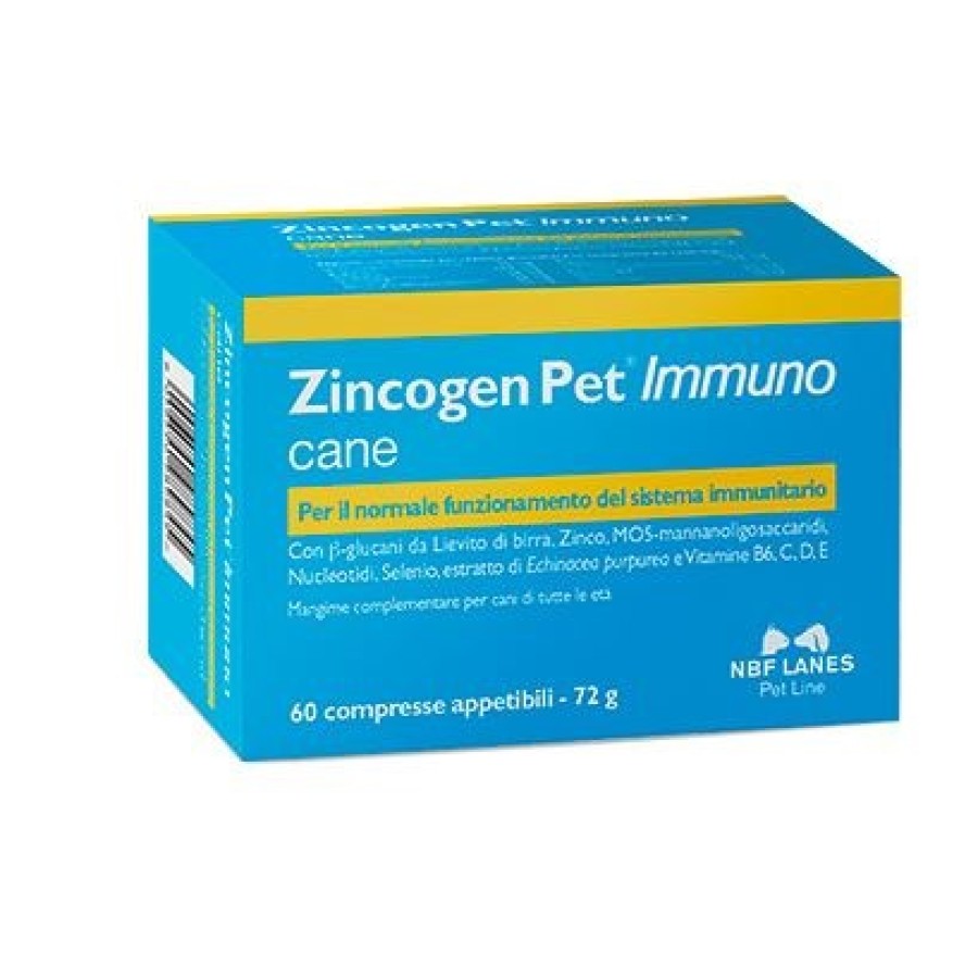 ZINCOGEN PET IMMUNO 60 COMPRESSE