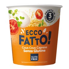 NUTRIFREE ECCO FATTO COUS COUS CAPRESE 70 G