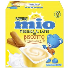 MIO MERENDA AL LATTE BISCOTTO 4 PEZZI DA 100 G