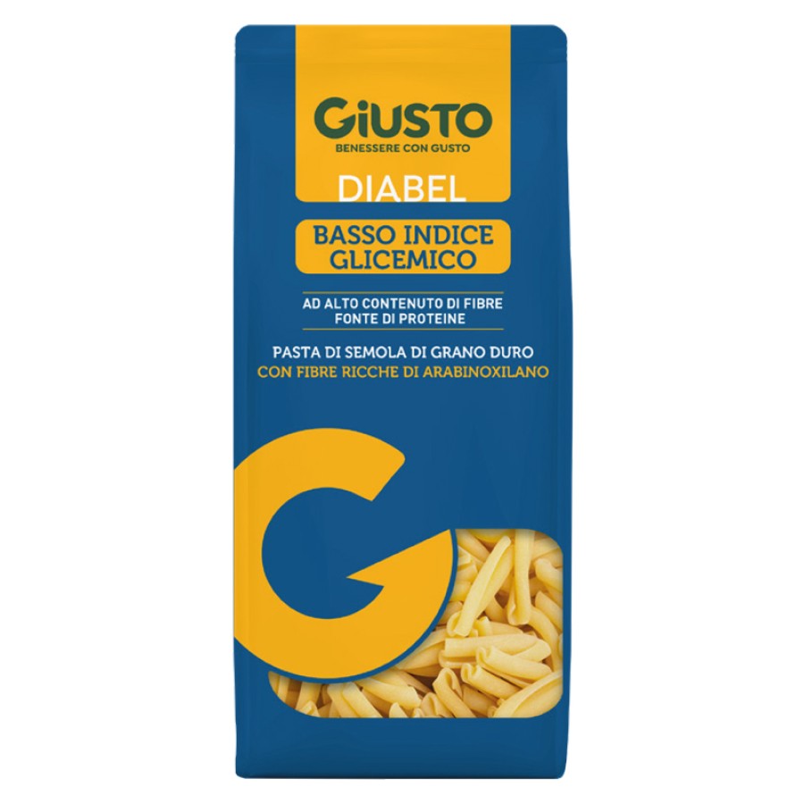 GIUSTO DIABEL BASSO INDICE GLICEMICO PASTA CASERECCE 400 G