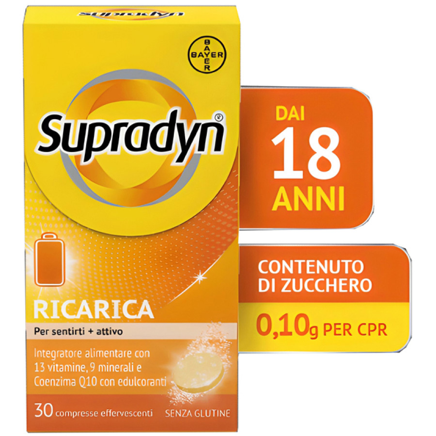SUPRADYN RICARICA 30 COMPRESSE EFFERVESCENTI PROMO