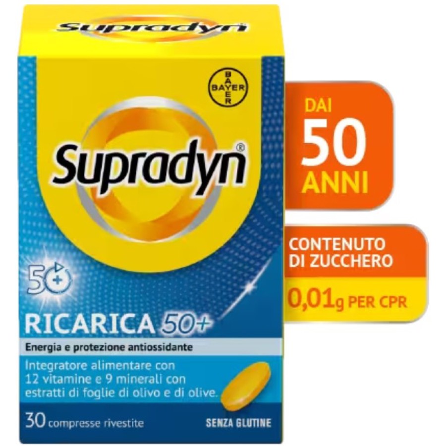 SUPRADYN RICARICA 50+ 30 COMPRESSE RIVESTITE PROMO