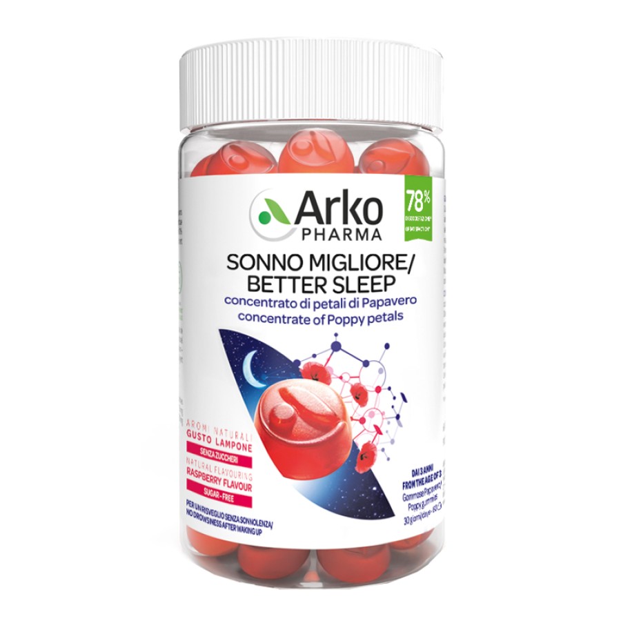 ARKOGUMMIES PAPAVERO 60 GOMMOSE