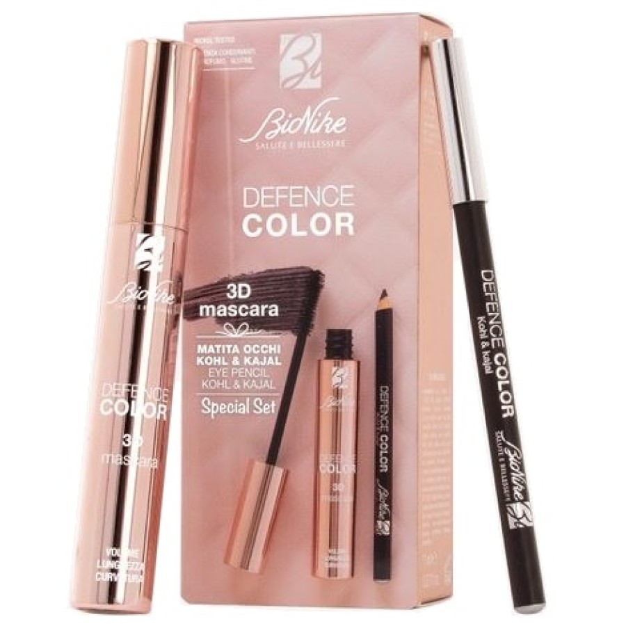 DEFENCE COLOR SPECIAL SET OCCHI MASCARA 3D + MATITA KHOL & KAJAL