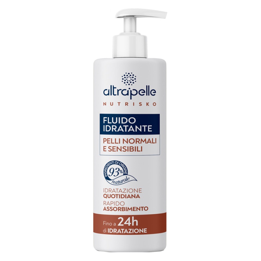 ALTRAPELLE NUTRISKO FLUIDO IDRATANTE PELLI NORMALI SENSIBILI 400 ML