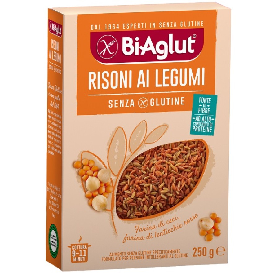 BIAGLUT RISONI AI LEGUMI 250 G