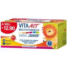 VITA ACT MULTIVITAMINICO JUNIOR 10 FIALE DA 10 ML