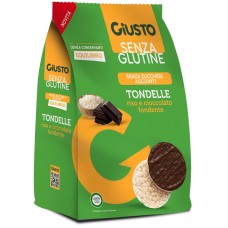 GIUSTO SENZA GLUTINE TONDELLE CIOCCOLATO FONDENTE NEW 60 G