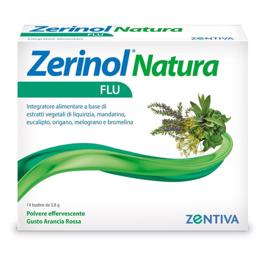 ZERINOL NATURA FLU 14 BUSTINE