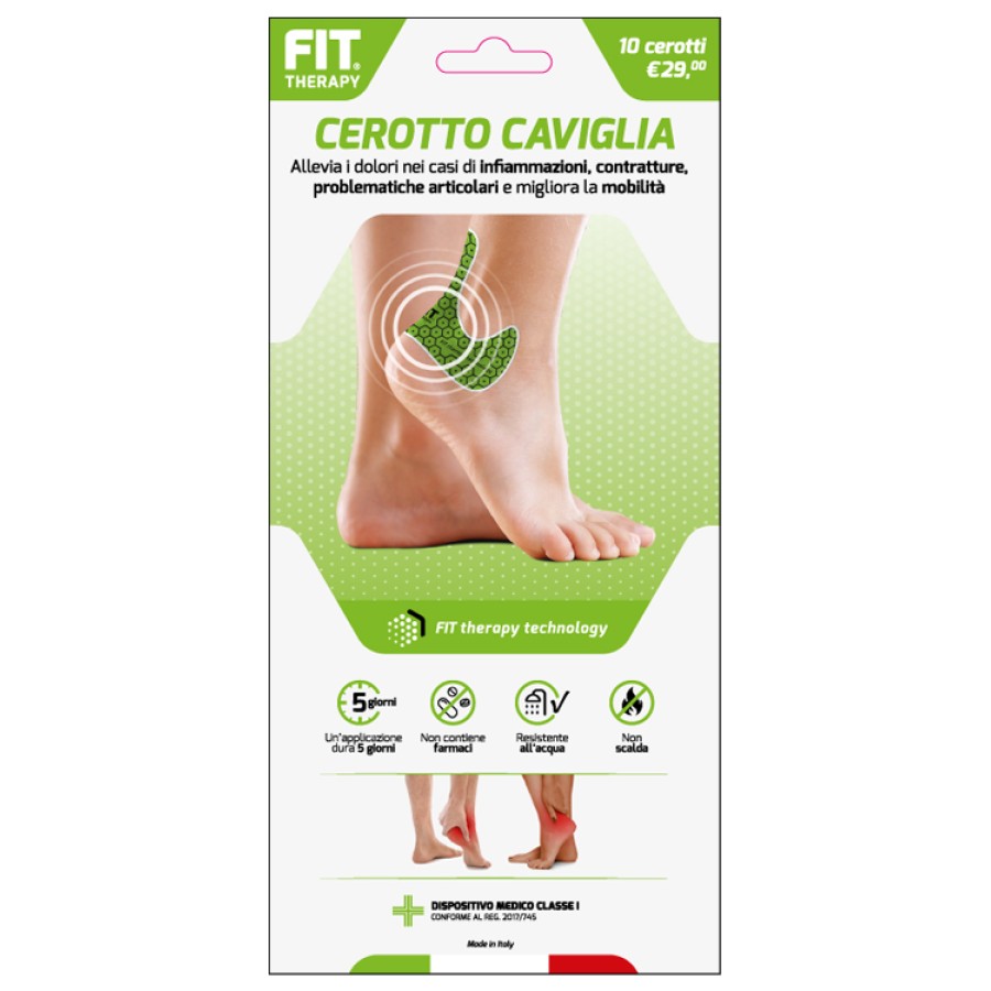 FIT THERAPY CEROTTO CAVIGLIA 10 PEZZI