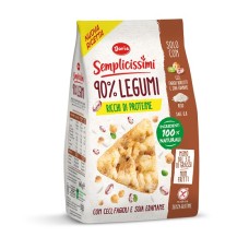DORIA SEMPLICISSIMI SNACK 90% LEGUMI CECI, FAGIOLI E SOIA 60 G