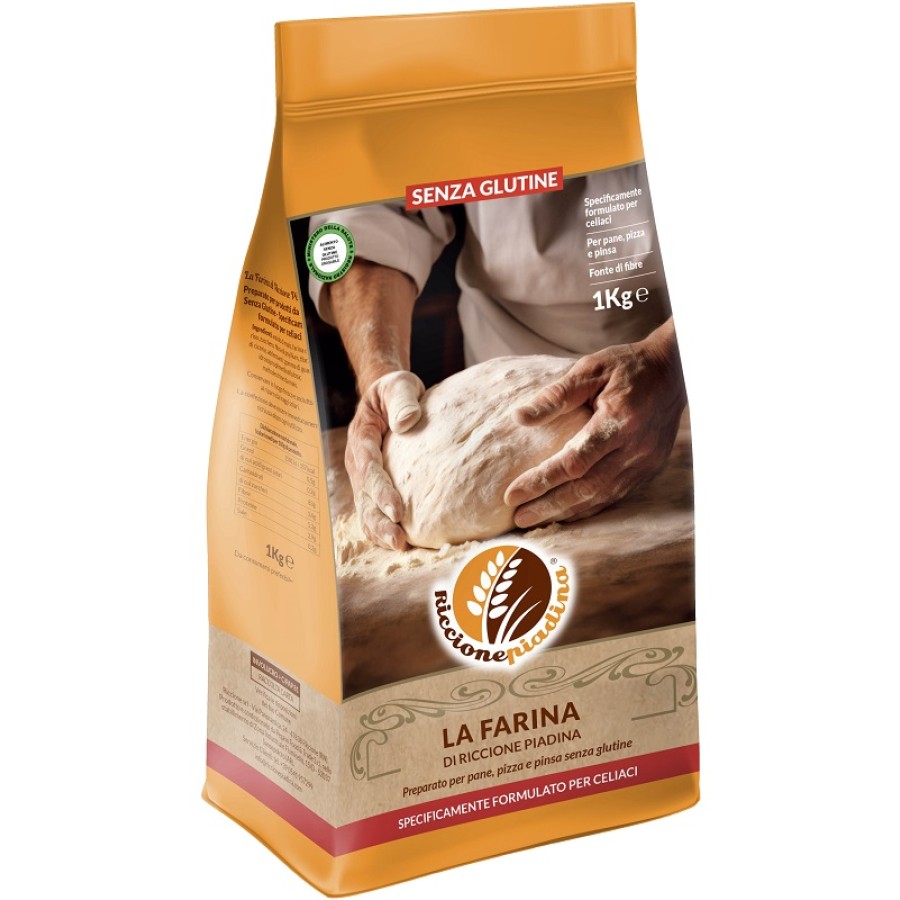 RICCIONE PIADINA FARINA PREPARATO PER PRODOTTI DA FORNO 1 KG