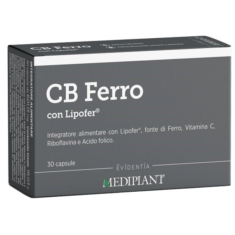 MEDIPLANT CB FERRO 30 CAPSULE