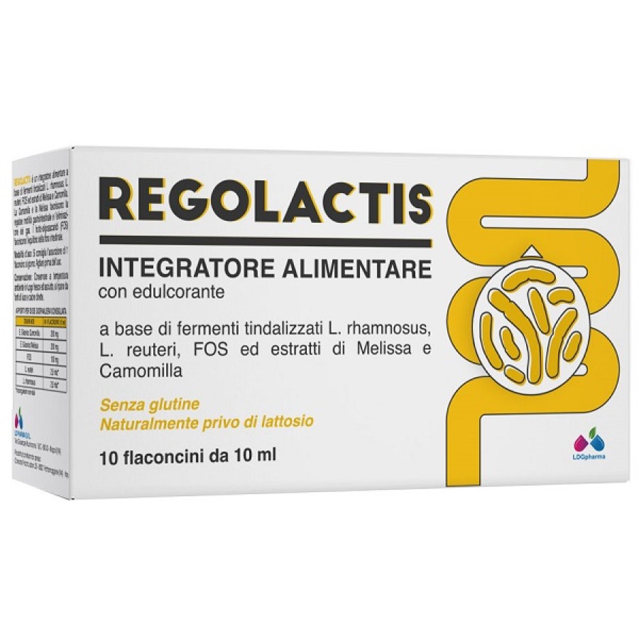 REGOLACTIS 10 FLACONCINI DA 10 ML