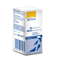 DIAVERIDINA 0,5% SULFADIMETOSSINA 0,5% LIQUIDO FORMEVET