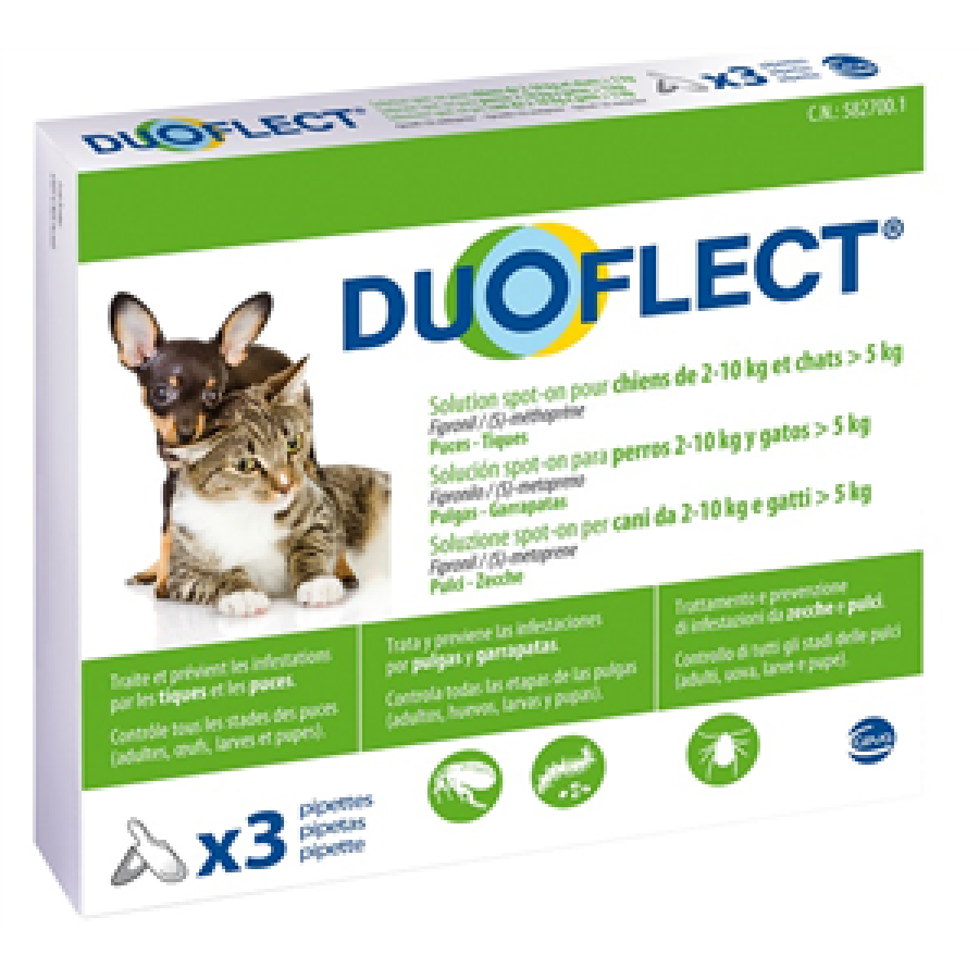 DUOFLECT PER CANI DA 2-10 KG E GATTI > 5 KG