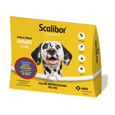 SCALIBOR PROTECTORBAND 65 CM COLLARE ANTIPARASSITARIO PER CANI