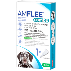 AMFLEE COMBO 268 MG/241,2 MG SOLUZIONE SPOT-ON PER CANI DI TAGLIA GRANDE AMFLEE COMBO 268 MG/241,2 MG SOLUZIONE SPOT-ON PER CANI DI TAGLIA GRANDE