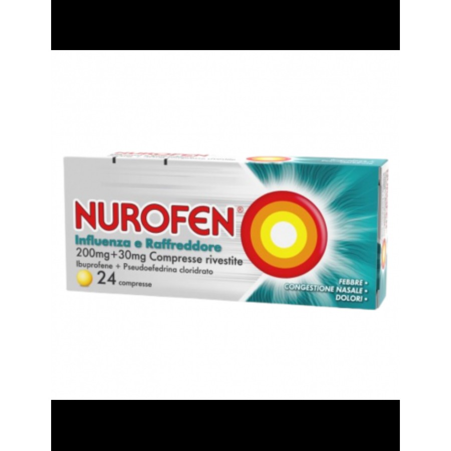 NUROFEN INFLUENZA E RAFFREDDORE 24 COMPRESSE